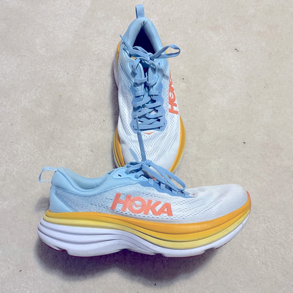 Hoka Bondi 8 size 10 wide Summer Song
